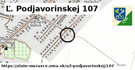 Ľ. Podjavorinskej 107, Zlaté Moravce