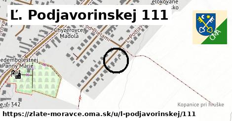 Ľ. Podjavorinskej 111, Zlaté Moravce