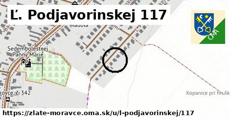 Ľ. Podjavorinskej 117, Zlaté Moravce