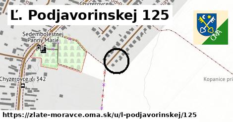 Ľ. Podjavorinskej 125, Zlaté Moravce