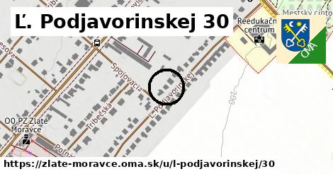 Ľ. Podjavorinskej 30, Zlaté Moravce