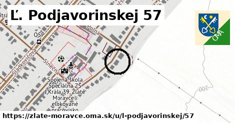 Ľ. Podjavorinskej 57, Zlaté Moravce