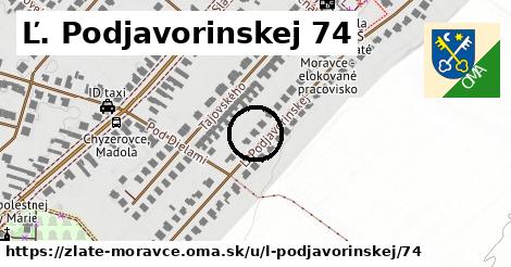 Ľ. Podjavorinskej 74, Zlaté Moravce