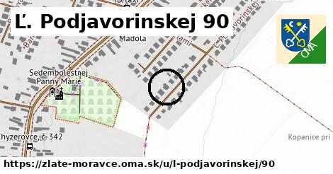 Ľ. Podjavorinskej 90, Zlaté Moravce