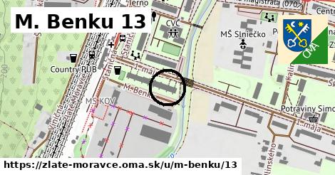 M. Benku 13, Zlaté Moravce