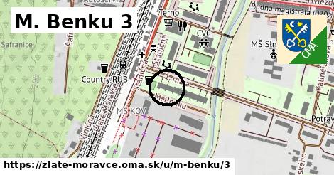 M. Benku 3, Zlaté Moravce