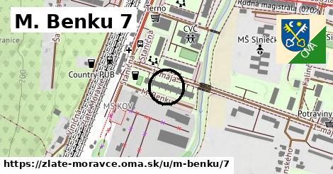 M. Benku 7, Zlaté Moravce