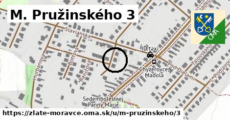 M. Pružinského 3, Zlaté Moravce