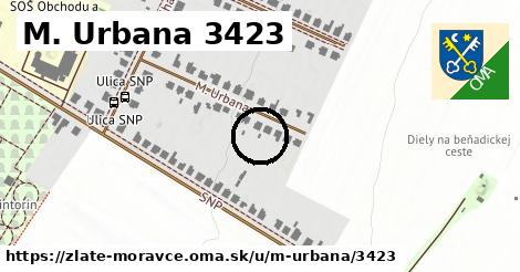 M. Urbana 3423, Zlaté Moravce