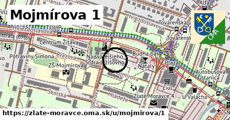 Mojmírova 1, Zlaté Moravce