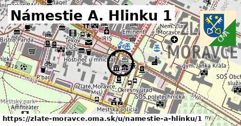 Námestie A. Hlinku 1, Zlaté Moravce