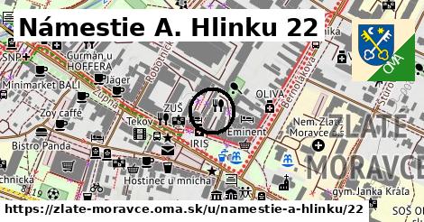 Námestie A. Hlinku 22, Zlaté Moravce