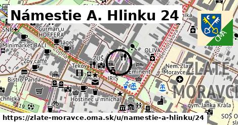 Námestie A. Hlinku 24, Zlaté Moravce