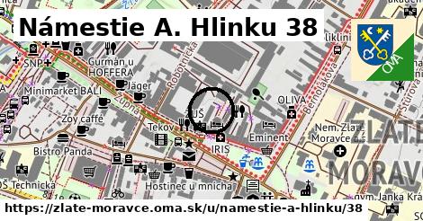 Námestie A. Hlinku 38, Zlaté Moravce