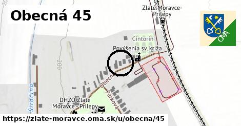 Obecná 45, Zlaté Moravce