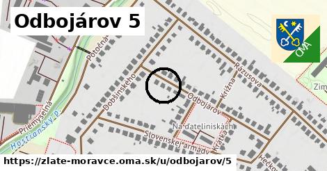 Odbojárov 5, Zlaté Moravce