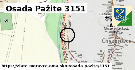 Osada Pažite 3151, Zlaté Moravce