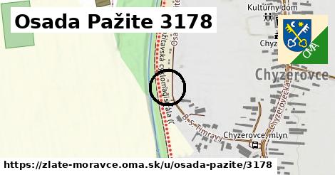 Osada Pažite 3178, Zlaté Moravce