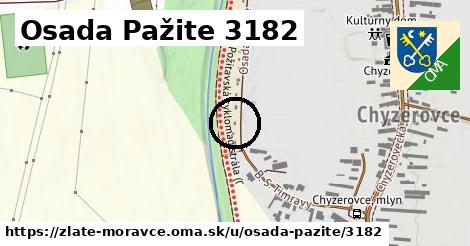 Osada Pažite 3182, Zlaté Moravce