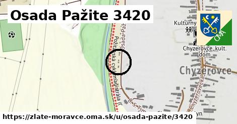 Osada Pažite 3420, Zlaté Moravce