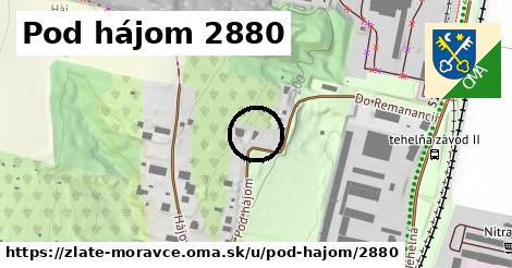 Pod hájom 2880, Zlaté Moravce