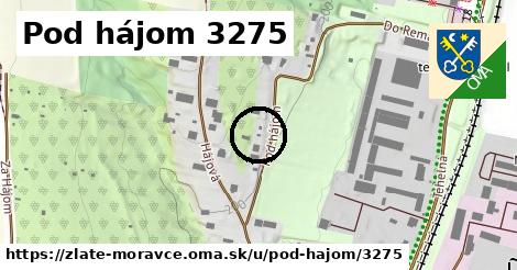 Pod hájom 3275, Zlaté Moravce