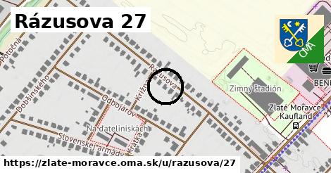 Rázusova 27, Zlaté Moravce