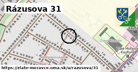 Rázusova 31, Zlaté Moravce