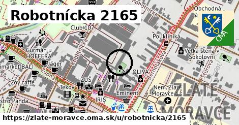 Robotnícka 2165, Zlaté Moravce