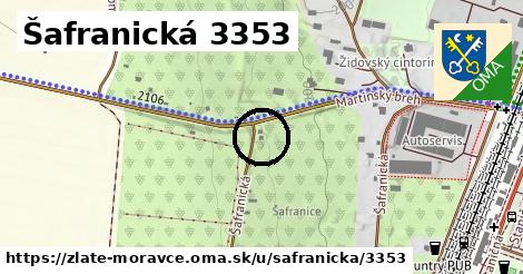 Šafranická 3353, Zlaté Moravce