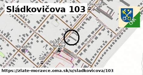 Sládkovičova 103, Zlaté Moravce