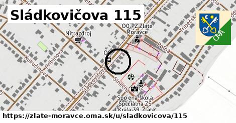 Sládkovičova 115, Zlaté Moravce