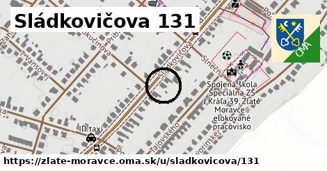 Sládkovičova 131, Zlaté Moravce