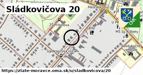 Sládkovičova 20, Zlaté Moravce