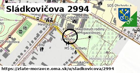 Sládkovičova 2994, Zlaté Moravce