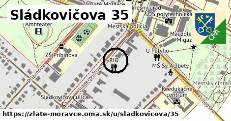 Sládkovičova 35, Zlaté Moravce