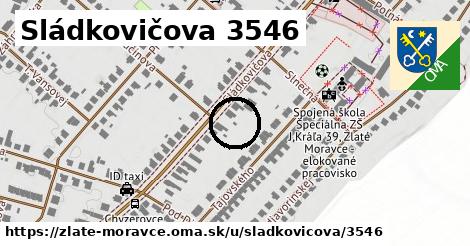 Sládkovičova 3546, Zlaté Moravce