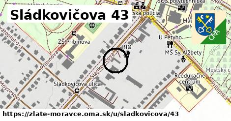 Sládkovičova 43, Zlaté Moravce