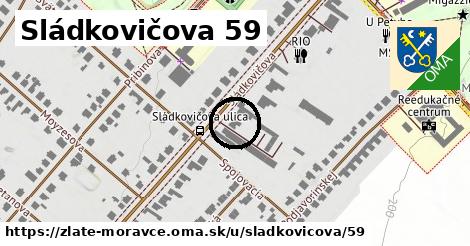 Sládkovičova 59, Zlaté Moravce