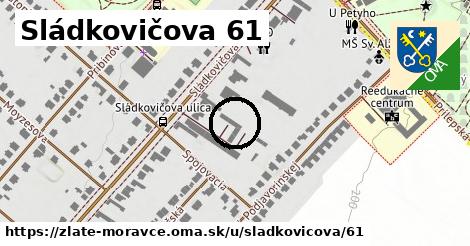 Sládkovičova 61, Zlaté Moravce