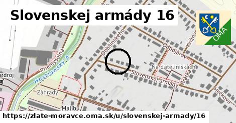 Slovenskej armády 16, Zlaté Moravce