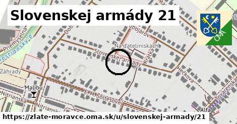 Slovenskej armády 21, Zlaté Moravce