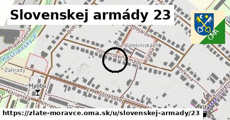 Slovenskej armády 23, Zlaté Moravce