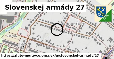 Slovenskej armády 27, Zlaté Moravce