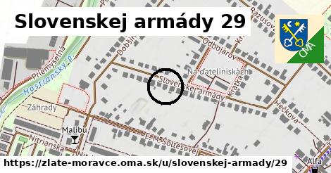 Slovenskej armády 29, Zlaté Moravce