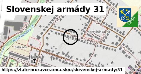 Slovenskej armády 31, Zlaté Moravce