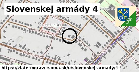 Slovenskej armády 4, Zlaté Moravce