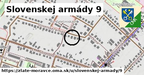 Slovenskej armády 9, Zlaté Moravce