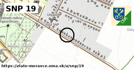 SNP 19, Zlaté Moravce