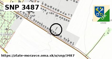 SNP 3487, Zlaté Moravce